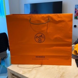 Extra Large Hermes shopping bag
